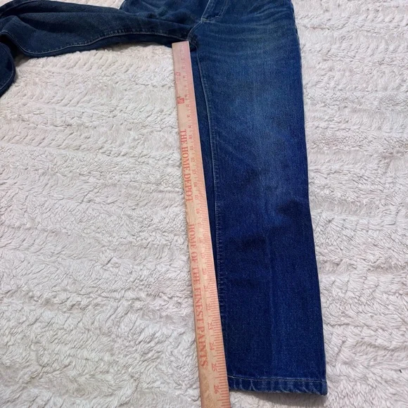 Vintage 1980s Lee Jeans Women’s 1 PET High Rise Straight Leg 26” Inseam USA - Picture 3 of 6
